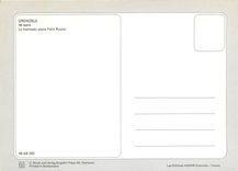 CPM Grenoble Isere Le tramway place Felix Poulat 