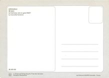 CPM Grenoble Isere Le tramway vers la gare SNCF La nouvelle fontaine 