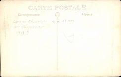 Is CPA Real photo Louise Chantelot 27 years old born Chappellier 1913? (elegant woman)