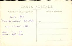 CPA Real photo Couple 1895 Review of cosutme 1729 1929 Couples Directory 1895 Denise Cote and Louis Eglee TOP