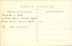 CPA Real photo LJeanine Grard Mireille Dagueau Andree Taine Suzanne Delsart spite in love (theater)