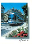 CPM Grenoble Le tramway avenue Alsace Lorraine