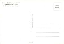 CPM Musee des Transports de Pithiviers (Loiret) Le Tortillard rentre au Depot