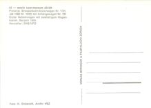 CPM verein tram-museum zuerich Prototyp. Strassenbahn-Motorwagen Nr.1701