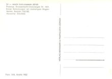 CPM verein tram-museum zuerich Prototyp. Strassenbahn-Motorwagen Nr.1801