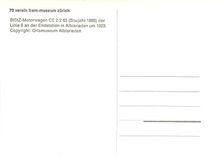 CPM verein tram-museum zuerich StStZ-Motorwagen