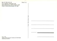 CPM Be 2/2 105 B. St. S. mit 2 geschl. Anhaengern