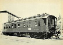 CPM Luzern Swiss Institute of Transport Dining car 1914
