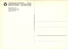 CPM Luzern Swiss Institute of Transport Dining car 1914