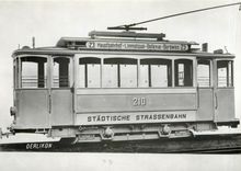 CPM verein tram-museum zuerich Staedtische Strassenbahn Zuerich wagen ce 2/2 210