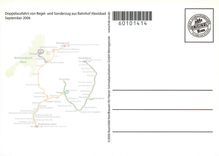 CPM Doppelausfahrt vom Regel-und Soderzug aus Bahnhof Alexisbad September 2006
