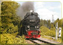 CPM Personenzug mit Neubaudampflok 99 7242