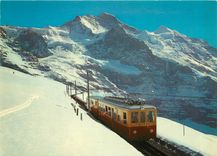 CPM Jungfraubahn mit Jungfrau (4166m)