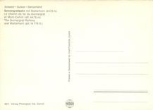 CPM Gornergratbahn mit Matterhorn (4478m)