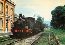 CPM Locomotive MF 73 et les ''Prusiennes'' a Olloy