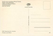 CPM Chemin de fer touristique Blonay-Chamby Viaduc de la Baie de Clarens Tunnel de Cornaux Gare de C