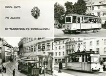 CPM 1900-1975 75 Jahre Strassenbahn Nordhausen