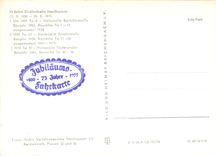 CPM 1900-1975 75 Jahre Strassenbahn Nordhausen