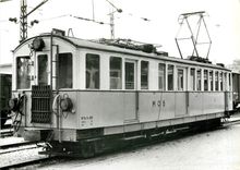 CPM Automotrice BFZe 4/4 1001 a Montreux 1960