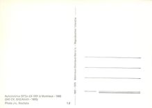CPM Automotrice BFZe 4/4 1001 a Montreux 1960