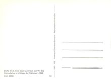 CPM BCFe 4/4 1 train pour Montreux au P.N. des Collndalles et chateau du Chatelard - 1902
