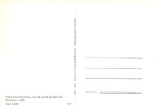 CPM Train pour Montreux sur les ponts du Bois de Chenaux - 1902