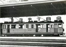 CPM BFZe 4/4 26 a Montreux en 1939