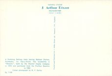 CPM A Festiniog Railway train leaving Harbour Station