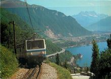 CPM Lac Leman Train Montreux - Rochers-de-Naye