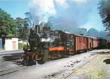 CPM ''Der Rasende Roland'' in Goehren/Insel Ruegen Eine erlebnisreiche Fahrt fuer Junge und Alte