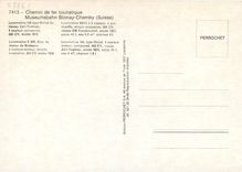 CPM Chemin de fer touristique Museumsbahn Blonay-Chamby (Suisse)