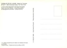 CPM Soleil couchant sur le viaduc du ruisseau de Vaulx. Le Gonest.