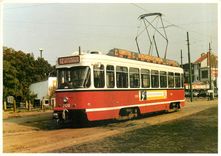 CPM MIVA. Rijtuig PCC 2126 te Hoboken-Schoonselhof. 5 oktober 1986