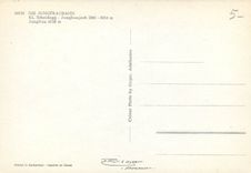 CPM Die Jungfraubahn KL. Scheidegg - Jungfraujoch 2061 - 3454m Jungfrau 4158m