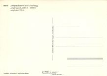 CPM Jungfraubahn Kleine Scheidegg Jungfraujoch 2061 - 3454m Jungfrau 4158m