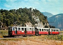 CPM BDe 2/4 102 pres de St. Triphon-gare 9.9.73