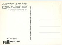 CPM CP 130- Chemins de Fer Autrichiens
