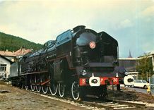 CPM Vallorbe (suisse) Pres-Sous-Ville Locomotive S.N.C F. 241 P30