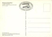 CPM Museums-Dampfzug im DDM-Freigelaende