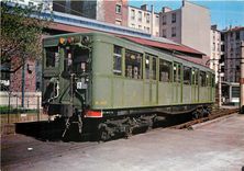 CPM Metropolitain de Paris Motrice Sprague Thomson a 4 moteurs