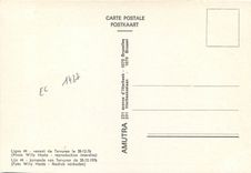 CPM Ligne 44 - venant de Tervuren le 28-12-76