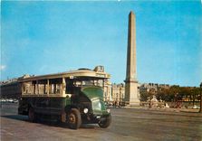 CPM Paris Autobus Parisien Renault P N (1927)
