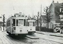 CPM Ligne 22 place Ministre Wauters le 2.1.1961