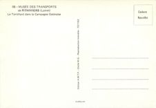 CPM Musee des Transports de Pithiviers (Loiret) Le Tortillard dans la Campagne Gatinaise