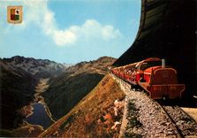 CPM Petit train en route vers le Lac d'Artouste