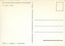 CPM Haarlemmermeerstation Amsterdam 15 juni 1950