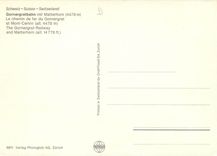 CPM Gornergratbahn mit Matterhorn (4478m) The Gornergrat-Railway and Matterhorn (alt.14776 ft.)