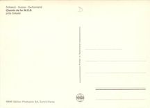 CPM Chemin de fer M.O.B pres Gstaad