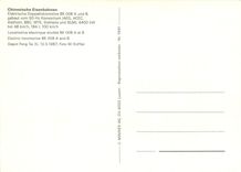 CPM Electric locomotive 8K 008 and B