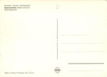 CPM Saanenmoeser 1269m Hotel Bahnhof